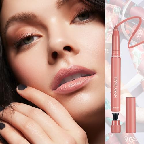 Lip Liner Creamy- Lip Liner Pencil Lip Liner with Sharppens -Vegan Cruelty Free-Matte Lip Liner Smooth and Soft - Precise And Define -Easy to Use liner - Image 4