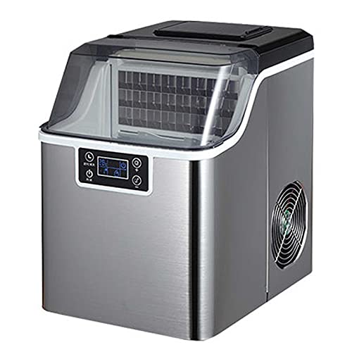 Máquina Portátil para Hacer Cubos de Hielo de Acero Inoxidable