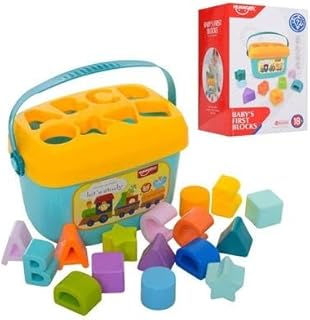 First Blocks Toy for Kids (16 Pieces)