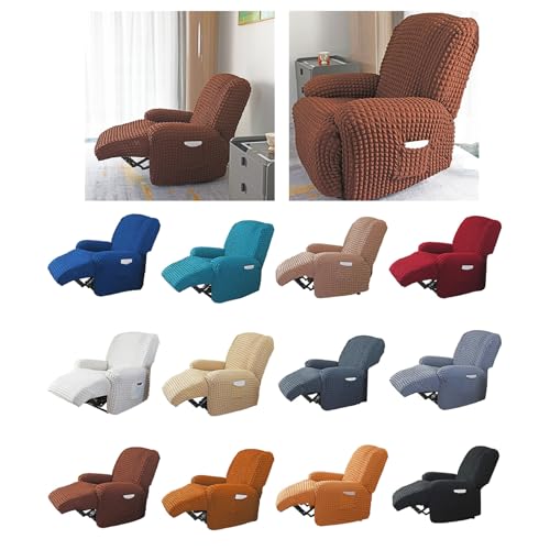 Housse de fauteuil elastique pour renover un siege abime confortablement