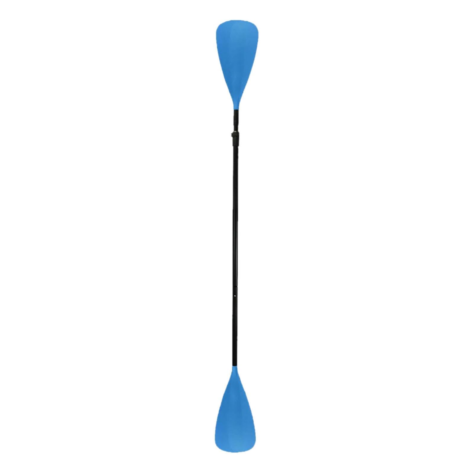 Vaveren Kayak Paddle, Double Ended Canoe Paddle, Boat Oar Adjustable Length Kayaking Oars Aluminum Shaft for Surfing, Water Sport, Blue