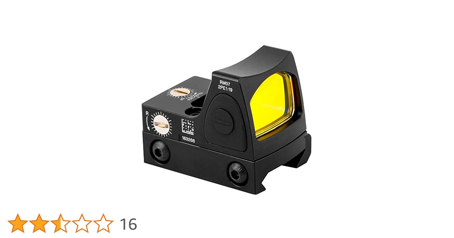 レプリカ　RMRタイプ オープンダットサイト ドットサイト ブラック Trijicon RMRタイプ オープン ダットサイト【20mmレール/GLOCK