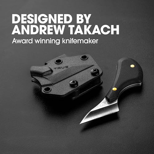 Faca utilitária True Mycro projetada pela Forged in Fire Champion Andrew Takach, use para tudo, desd