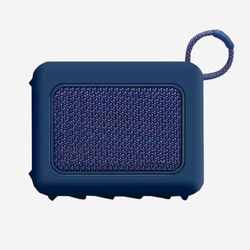 NSHOLSTAME �L�����[�P�[�X JBL Go4�Ή� �A�E�g�h�A�|�[�^�u��Bluetooth�X�s�[�J�[ �ی�\�t�g�X�L���J�o�[(�u���[)