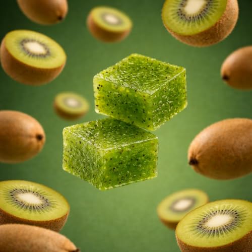 Image of Fulva Kiwi Halwa 200g, Sesame, Carrot & Cardamom, Traditional Kozhikoden Halwa, Soft Chewy Kerala Sweet, Fruity Indian Dessert, Authentic Kerala Halwas, Festival & Gift Sweet