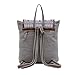 Myra Bag Western Leather Backpack Bag for Women - Flapover Upcycled Cowhide Bag Mia