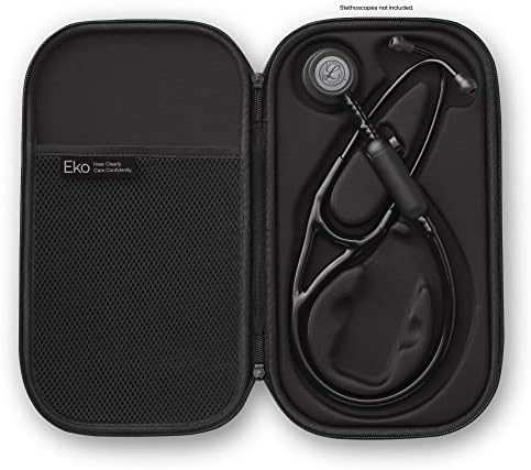 Eko Stethoscope Case Built for 3M Littmann CORE Digital Stethoscope/Cardiology IV Stethoscope/Classic Stethoscope/Eko Duo ECG + Digital Stethoscope