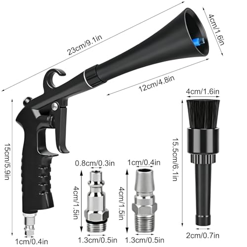 Souffleur d'air pour detailing auto pour nettoyer la maison et le clavier PC - 7