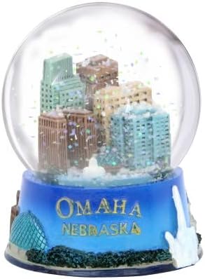 Omaha Nebraska Snow Globe 3.5 Inches