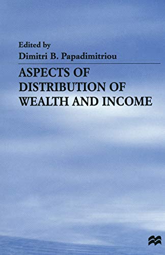 Aspects of Distribution of Wealth and Income (Jerome Levy Economics Institute)