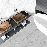 ✿ HECHO PARA DURAR: Estos adhesivos para azulejos de cocina están hechos de vinilo, un material duradero y resistente que pasará la prueba del tiempo. Las calcomanías de baldosas son impermeables y a prueba de aceite.
