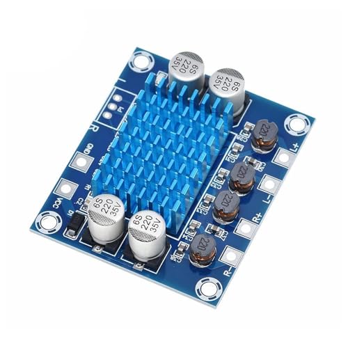 Image of Hexonix TPA3110 Digital Audio Amplifier Board, 30W+30W Dual-Channel Stereo, High-Efficiency Class D, DC 8-26V Compact PCB