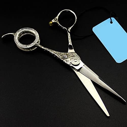 Hair Cutting Shears, 5.5 Inch Upscale Professional Japan 440c Retro Rose Cut Hair Scissors Cutting Barber Haircut Shears Hairdressing Scissors