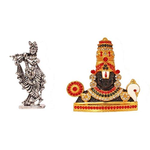 Buy BEI Lord Krishna Idol & Lord Venkateswara Thirupathi Balaji