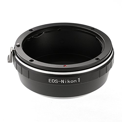 Focusfoto Adapter Ring For Can0N Eos Ef Ef-S Mount Lens To Nikon 1 N1 Mirrorless Camera Body J1, J2, J3, J4, J5, S1, S2, V1, V2, V3, Aw1 #TOP18