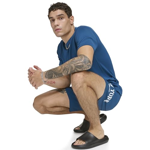 Image of DKNY Men's Short Sleeve Quick Dry 40+ Protection UPF Active Top