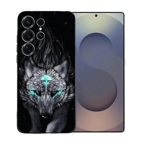 LCEHTOGYE �K�p XUANMEIKE S24 Ultra�p�P�[�X�A�K�p XUANMEIKE S24 Ultra (6,9")�ƌ݊����̂��钴���^�u���b�N�\�t�gTPU�V���R���Q���P�[�X�ی�J�o�[ - BST13