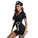 Women's Sexy Police Costume Cosplay Dirty Cop Officer Uniform Dress Police Women Costume Sexy Halloween Costumes