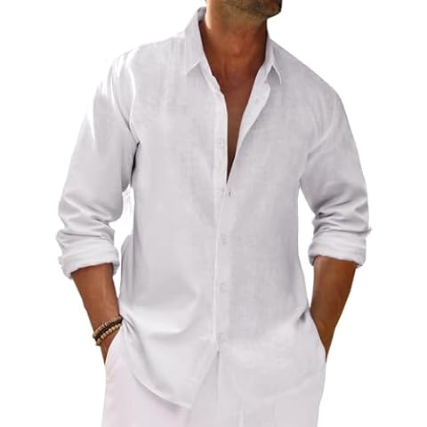 Runcati Cotton Linen Casual Shirt thumbnail