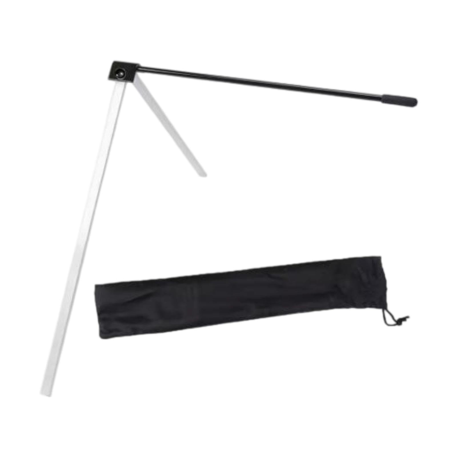 rockible Football Kicking Tee Football Holder Adjustable Metal Folding Soccer Target Rugby Training Gear Kicking Stand for Kids Adults