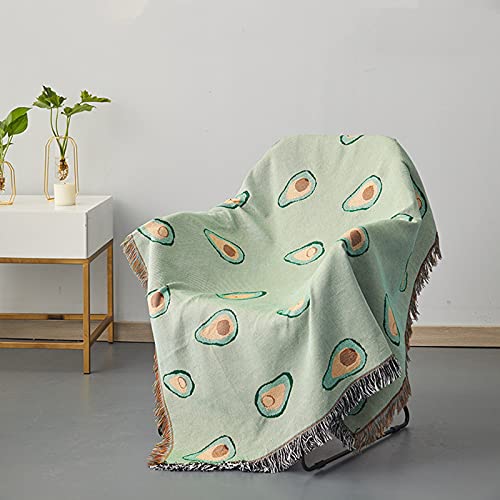 Housse de canapé avocat vert | Jeté de lit et fauteuil universel décoratif