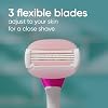 Gillette Venus ComfortGlide Disposable Razors for Women, 2 Count, White Tea Scented Moisture Bars for a Smooth Shave