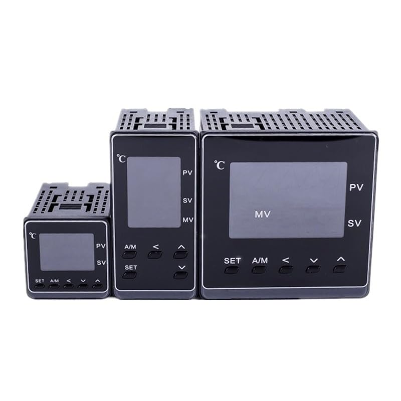 4-20mA Input SSR/Relay/4-20mA Output 48x48mm, 50 Segments Programmable Ramp Soak LCD Intelligent Pid Temperature Controller(4-20mA OPT1ALMRS485)