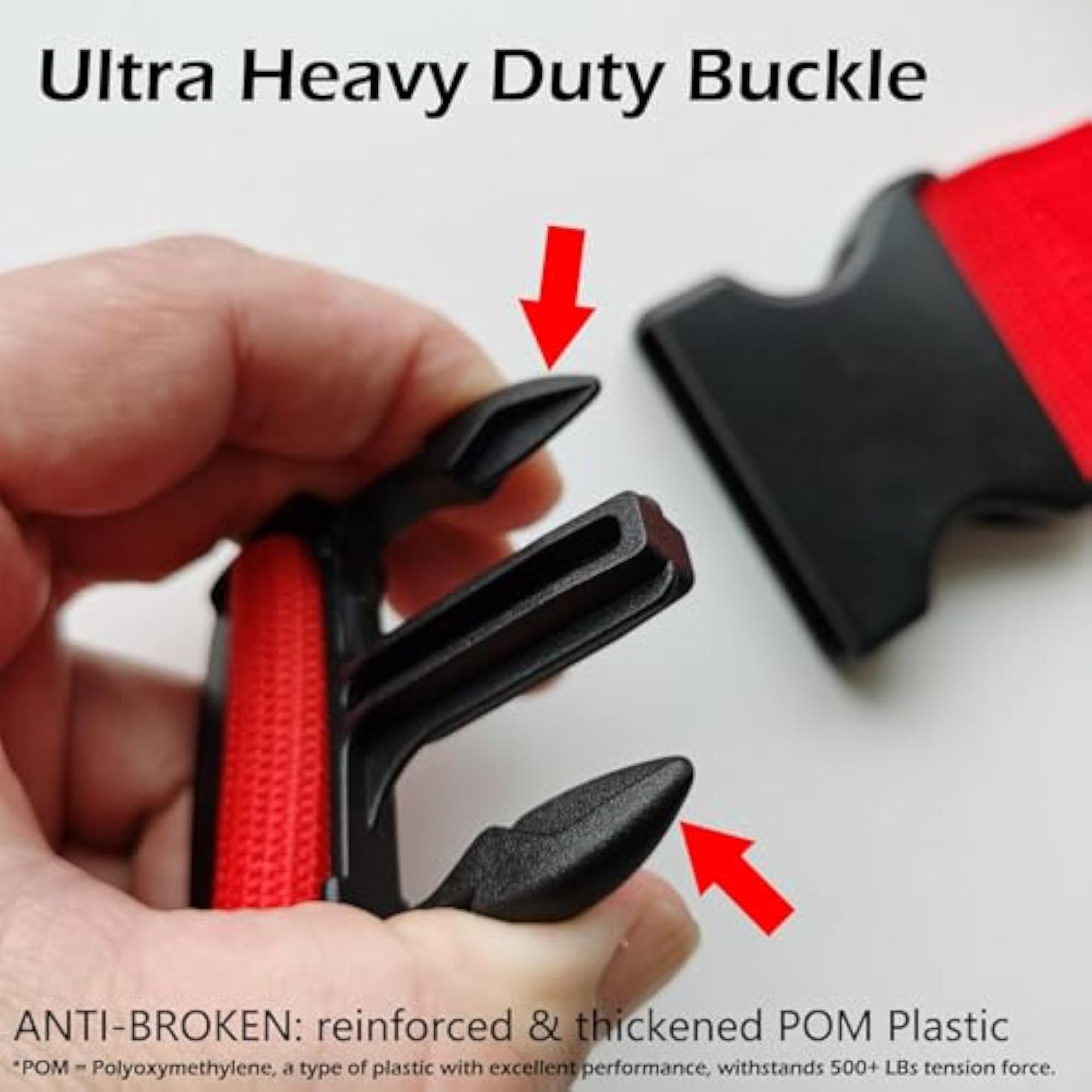 Heavy Duty Adjustable Luggage Straps for Travel
