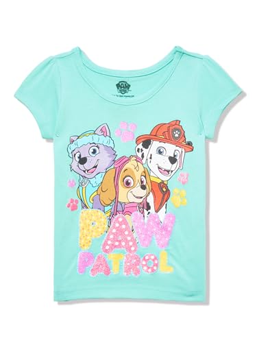 Nickelodeon Paw Patrol Smiling Trio Toddler Girl S/S Tee