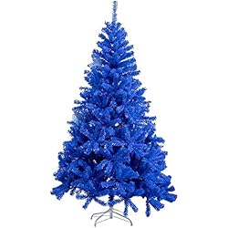 Árbol de Navidad Paquete de Adornos para árboles de Navidad encriptados de Color Azul Oscuro de Lujo Ventana de Navidad Centro Comercial Decoración y arreglos para el hogar Decoraciones Commemoration