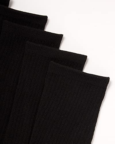 Cole Haan Men's Athletic Socks - Performance Cushion Crew Socks (6 Pack), Size 7-12, Black #TOP4