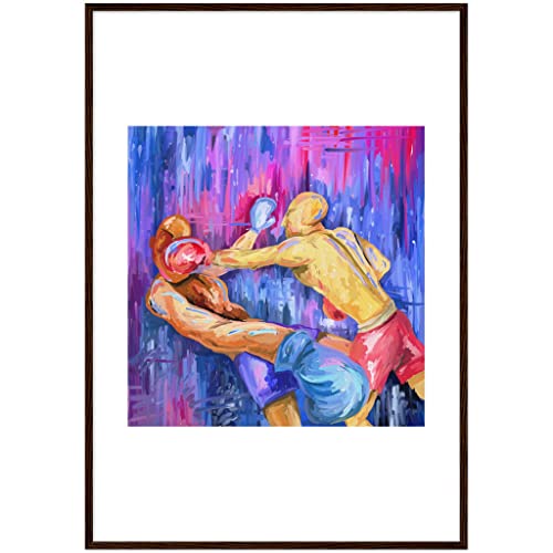 Boxe Tableau Déco : Impression Encadrée Blanche 70x100 cm - 5