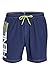 Price comparison product image Henleys Mens Detmer Swim Shorts Dress Blue - Medium