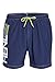 Price comparison product image Henleys Mens Detmer Swim Shorts Dress Blue - Medium