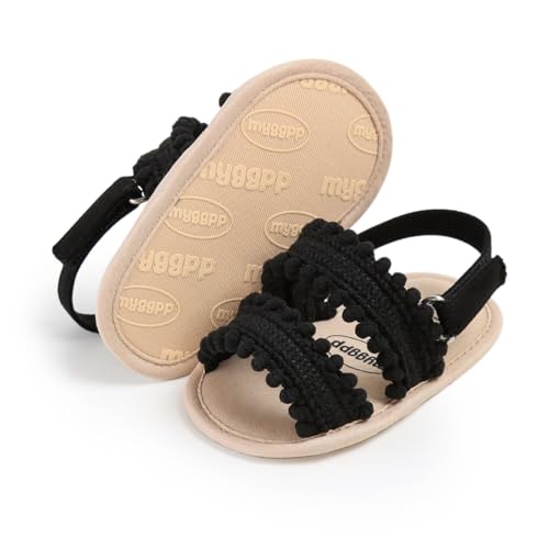 Image of Infant Baby Boys Girls Summer Sandals Party Wedding Dress Flats Shoes Newborn Crib Shoes First Walkers Prewalkers 0-18 Months