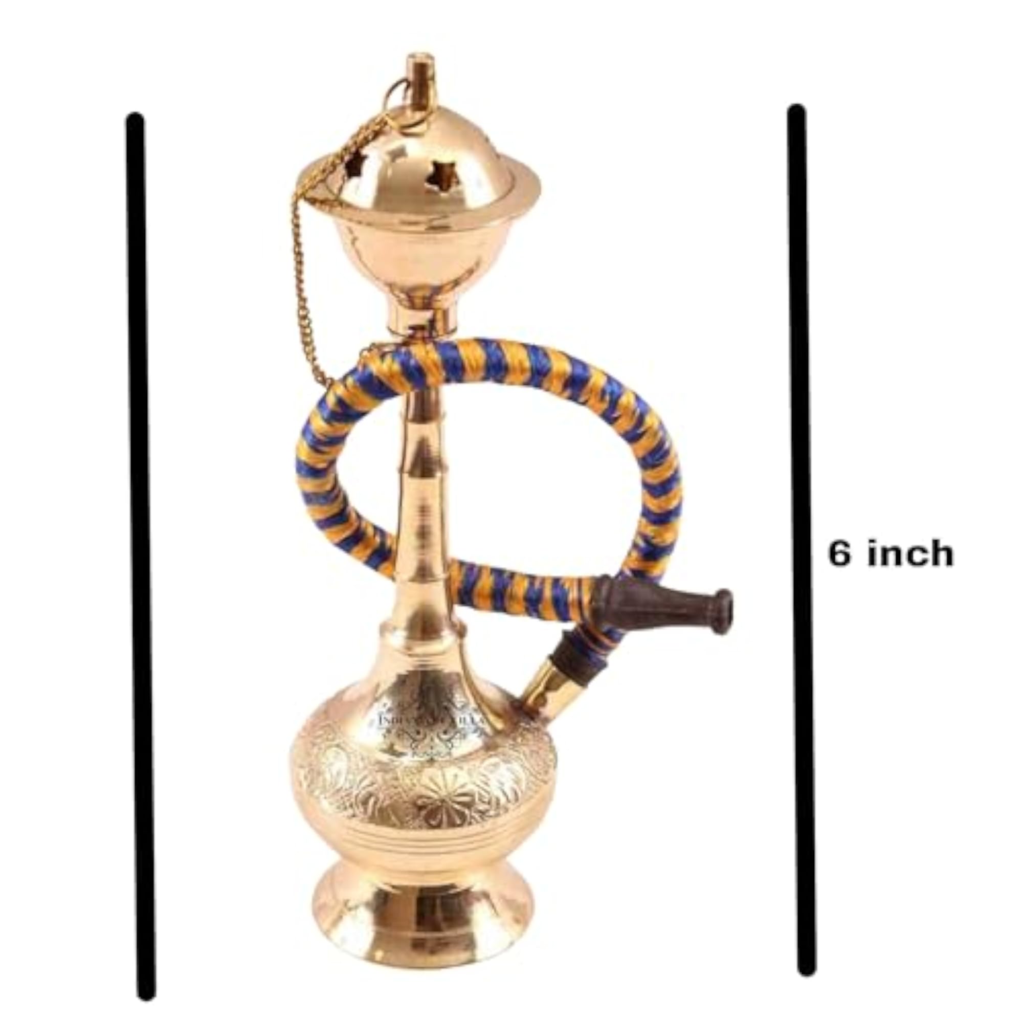 Royal Hookah Brass Size 6 Inch