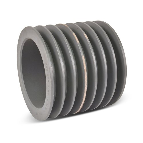 TB Woods 547B Classical V-Belt Sheave, B Belt Section, 7 Grooves, SK Bushing required, Cast Iron, 5.75