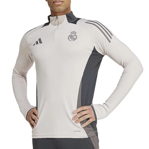 adidas Real Madrid - Sudadera de entrenamiento, color rosa para hombre 24/25, rosa, L
