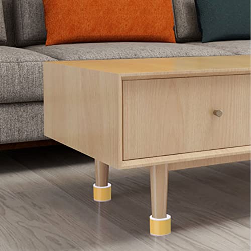 Elevadores de cama autoadhesivos y patas de soporte para mesas o mueble de TV 6