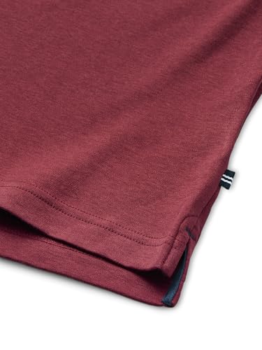 Image of Nautica Men's Classic Fit Short Sleeve Dual Tipped Collar Polo Shirt