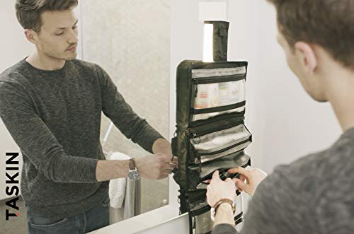 Taskin ROLR | 3-in-1 Toiletry Bag | Built-in 4 Suction Cups, Water Resistant2