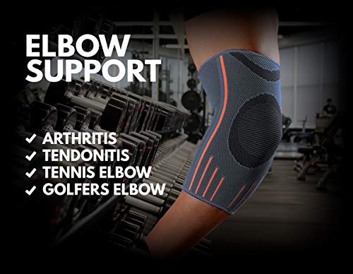VITTO Elleboogsteun - Elleboogbrace - Compressie Arm Sleeve voor Tendonitis - Artritis - Beste voor Tennis Elleboog… - Image 4