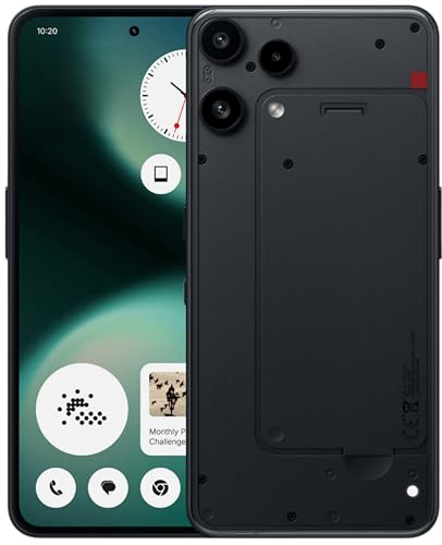 Image of Nothing Phone (3a) Lite 5G (Black, 8GB RAM, 128GB Storage) | 6.77 inch 120Hz AMOLED Display | MediaTek Dimensity 7300 Pro | 50MP OIS Camera | 5000mAh Battery | 33W Fast Charging | IP54