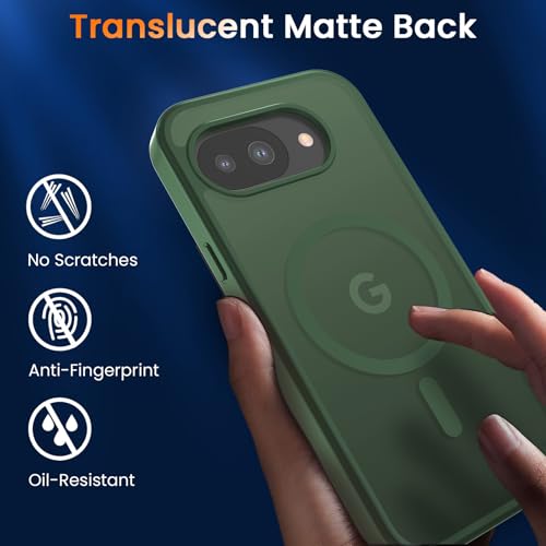 Image of WRJ Magnetic Case for Google Pixel 10a 6.3-Inch, Green