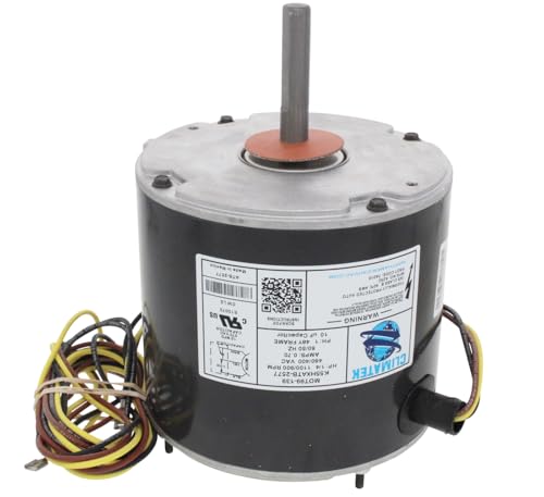 Moteur de ventilateur de condensateur 1/4 HP robuste pour Tempstar 1171334