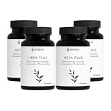 ESSENZ - Hepa Plus 4x60 Kapseln - Hochwertige Leber Kapseln mit Mariendistel Artischocke Löwenzahn. Natürliches Nahrungsergänzungsmittel zur Unterstützung der Lebergesundheit