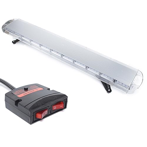 XNXYSMKJ 51" 96 LED Beacon Light, Tow Truck Emergency Lights Beacons Bar LED Rooftop Strobe Emergency Flashing Warning Light, for Safety Construction