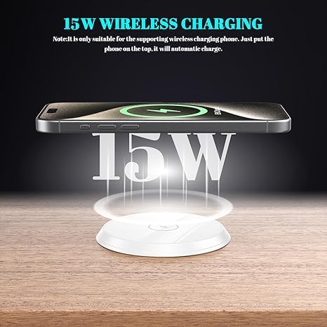 Image of Audiovan Vertical Pop Up socket Pneumatic Electrical Countertop Box, 3 Power+ 2USB type A+C charger port + 1 HDMI port+1 LAN Interface +18 watt Fast Wireless charger Conference Desk (AVT-VMP28) Black