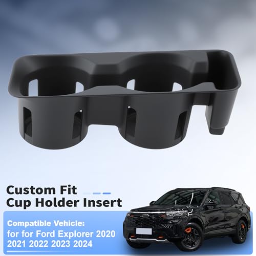 Portavasos Central Frontal para Ford Explorer 2020 a 2024 miniatura 2