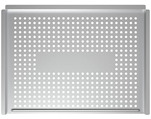 Grill Vegetable Basket, Grill Replacement Part Assecories for Traeger Grills BAC273 Stainless Steel Grill Basket, for Pit Boss and More, Cooking Tray for Vegetable, Fruit & Others, 16